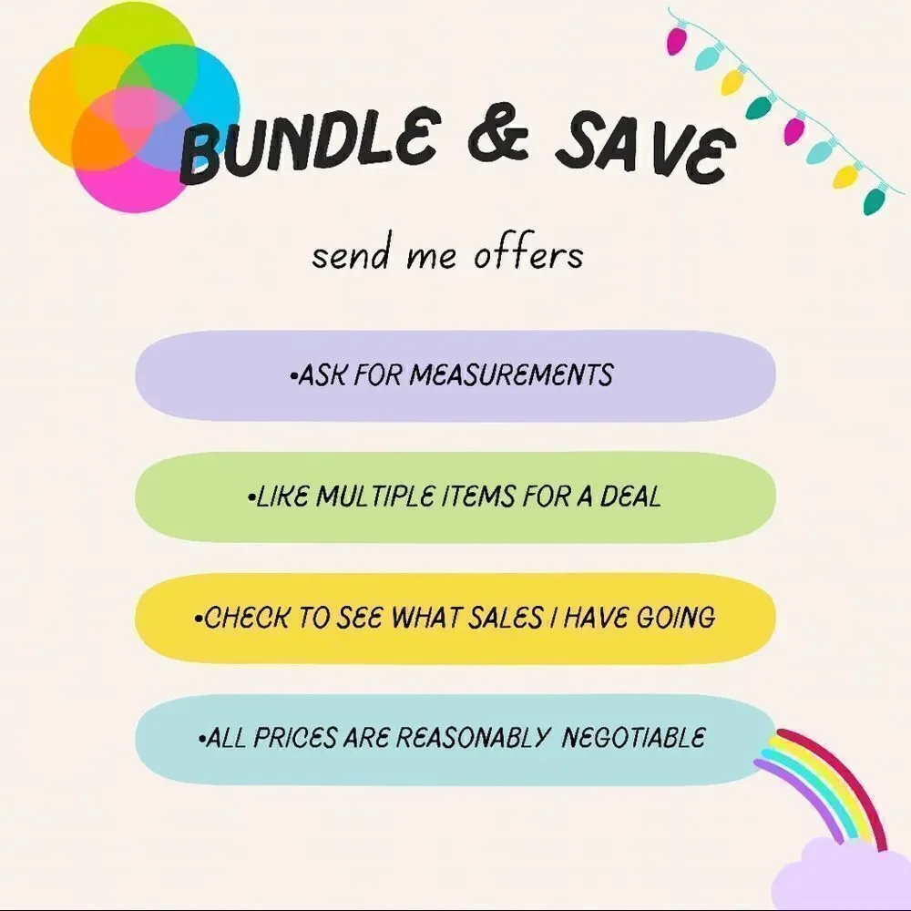 Bundle & Save 🌈  - Picture 2 of 3